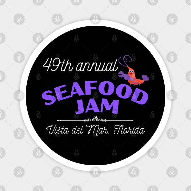 Vista del Mar 49th Annual Seafood Jam Magnet by MalibuSun